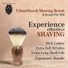UrbanMooch 6-in-1 Premium Shaving Kit Complete Grooming Set or Shaving Kit for Men with Safety Razor, Brush, Shaving Cream, Aftershave, Scissors & Travel Bag view 2