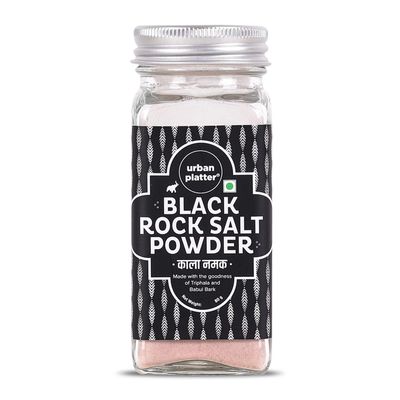 Urban Platter Black Salt, 80g [Kala Namak | with Goodness of Triphala | Tradition in a Pinch]