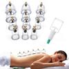 CRUXFAB HIJAMA Cupping Kit 12 Pcs Vacuum Cupping Set for Health Care Portable Body Relaxation Massage and Manual Therapy Cups for Pain Relief Magnetic Traditional Chinese Therapy Cupping view 1