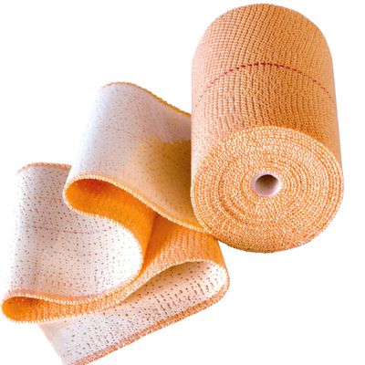 Alpha Meditec Elastic Adhesive Bandage for Joint, Muscle, and Sports Injury Support with Adjustable Compression Wrap for Pain Relief | Stretchable and Comfortable Tape (Skin Color)