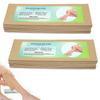 Beige Wax Strips for Removing Hair Without Wax, 140 Pieces Beige Colour Strips, Hair-Free Skin, Gentle and Effective Hair Removal Nonwoven Strips view 1