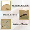 Beige Wax Strips for Removing Hair Without Wax, 140 Pieces Beige Colour Strips, Hair-Free Skin, Gentle and Effective Hair Removal Nonwoven Strips view 4