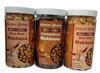 Bhawani Bhawya Roasted & Flavoured Makhana, Peri Peri masala & Caramelized makhana|combo jar| (pack of 3 ,80gm Each) Delicious Meets Nutritious | Gluten-Free| Superfood | Nutrient Rich|chatpata & Crunchy |Trans-Fat Free view 1