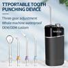 ROOT 32 Portable Water Flosser for Dental Care 3 Cleaning Modes, IPX7 Waterproof |Black, 4 Nozzles view 3