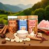 Bhawani Bhawya Roasted & Flavoured Makhana, Peri Peri & Caramelized & Himalayan Pink Salt Makhana|combo jar| (pack of 3 ,80gm Each) Delicious Meets Nutritious | Gluten-Free| Superfood | Nutrient Rich|chatpata & Crunchy |Trans-Fat Free view 2