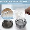 HANNEA Denture Case, Denture Bath Case Cup Box Holder, Leak Proof Denture Cups for Soaking Dentures, Denture Bath Case Travel Retainer Cleaning Container Case for Aligner, Denture, Mouth Guard view 3