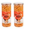 Chatoree Healthy Makhana Puffs  Barbeque Flavor, Gluten-Free, Trans-Fat-Free, Calcium-Rich, No Cholesterol | Includes 100ml Storage Container (2-Pack) view 1