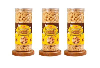 Chatoree Healthy Makhana Puffs on Amazon (Chatpata Flavor, 3-Pack, 500ml Storage Container)