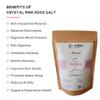 ANTIQUE AYURVEDA Crystal Pink Rock Salt A Raw and Mineral-Rich Salt, Ideal for Cooking and Preserving Foods (1Kg) view 3