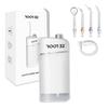 ROOT 32 Portable Water Flosser for Dental Care 3 Cleaning Modes, IPX7 Waterproof |White, 4 Nozzles view 1