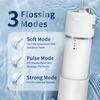 ROOT 32 Portable Water Flosser for Dental Care 3 Cleaning Modes, IPX7 Waterproof |White, 4 Nozzles view 4