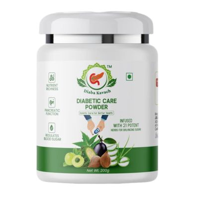 JBS AYURVEDA Diaba Care Karela Jamun Neem Powder 200g (Model 020)