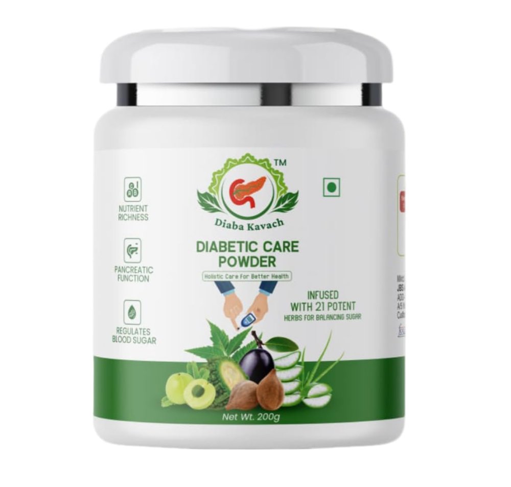 JBS AYURVEDA Diaba Care Karela Jamun Neem Powder 200g (Model 08)