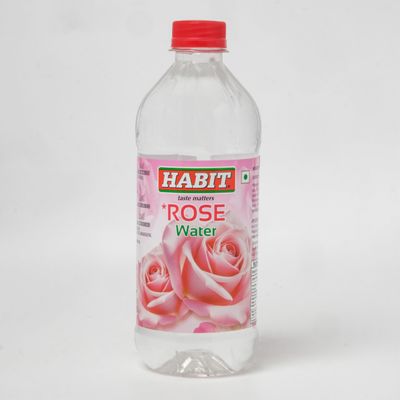 HABIT Rose Water - 500ml (Pack of 3)| Gulab Jal | Rose Extract | Floral Aroma | Ideal for Biryani, Gulab Jamun, Ice Cream, Puddings, Mocktails, and More | Versatile Pantry Staple