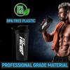 Fit Focus Sports Gym Shaker with WHEY Container Bottle|Shaker Bottle|Gym Shaker|100% Leak-Proof Guarantee Protein Shaker|30G Whey Container|700 ML Shaker Bottle for PRE Workout|BPA Free (Black) view 2
