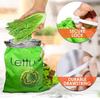 Fruit & Vagitable Fresh Reusable Produce Bags - Bananas Fresh Produce Bags for Fridge Lettuce Bag - Banana Holder Fresh Fruit and Vegetable Storage Bags (4) view 3