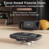 4 Heads Deep Tissue Massage Gun, Percussion Massager Gun with 20 Levels speed and 9 Modes, Electric Massage Tool for Back, Neck, Legs, Relief view 2