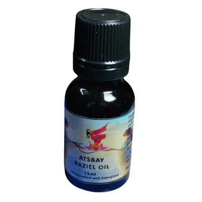 Angel Raziel Mystical Wisdom & Manifestation Oil 15ml | Sacred Anointing Oil for Intuition, Psychic Awareness & Spiritual Power