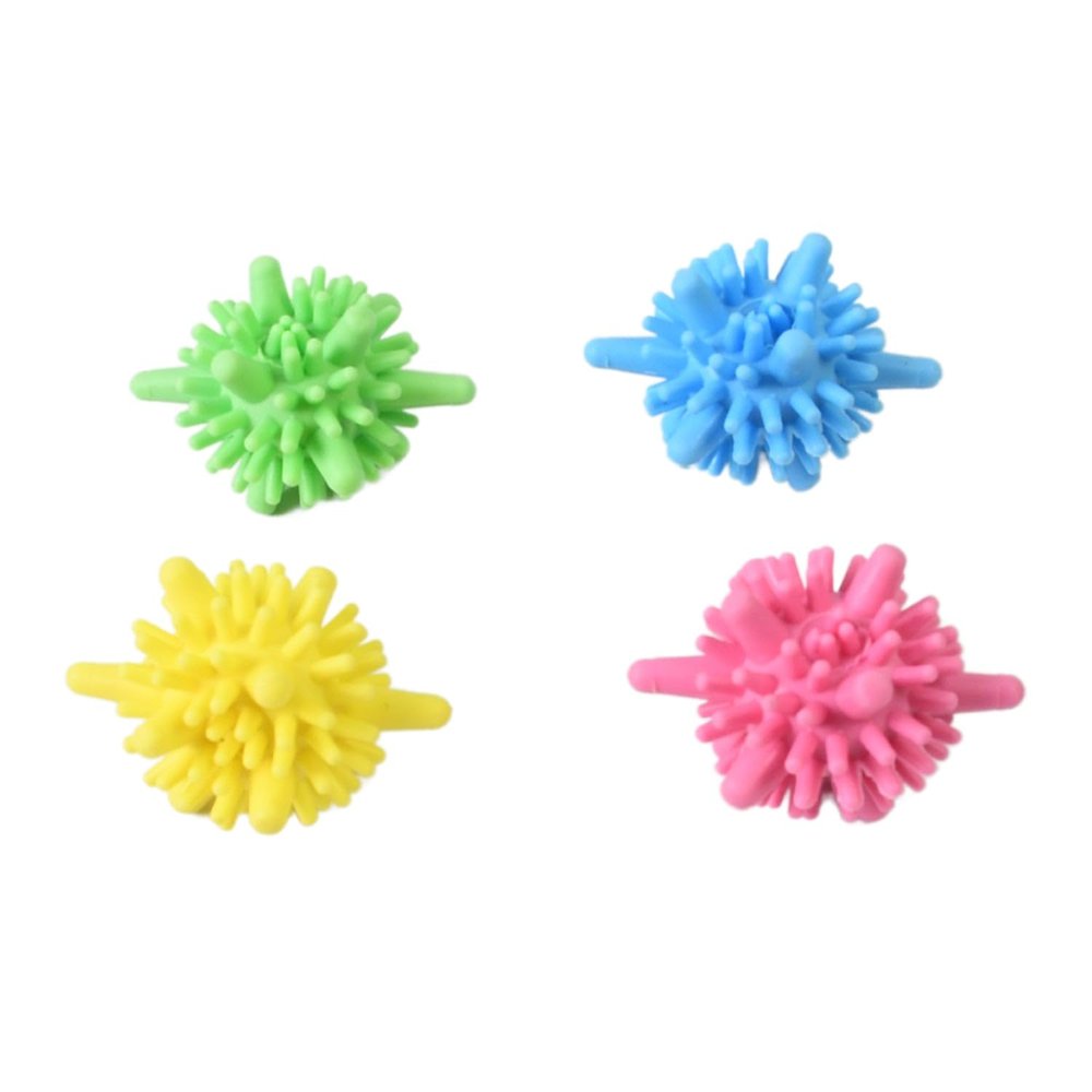 VALOPU Soft Star Washing Machine, Laundry Dryer Balls Laundry Ball (4 Pcs/Multi Color)