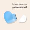 Heart Shape Eyebrow Razors Facial Hair Remover Shaver Trimmer Shaper, Exfoliating Dermaplaning Tool for Women and Men Reusable (1) view 2