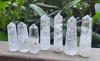 1Pcs Clear Quartz Crystal Tower, Clear Quartz Point, Clear Quartz Wand, Crystal Tower, Crystal Obelisk, Crystal Point Handmade Crystal Home Office Decorative Point 2inche view 1