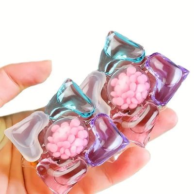 BELARO 5 In 1 Laundry Detergent Soap Pods, Anti-Winding Washing Machine Balls, Reusable Soft Silicone Washing Balls, Alternative for Quick Washing Machines, Laundry Balls Scrubbing Balls (8)