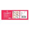 Claret 100 Pulls Trifold Tissues | 1-Ply, 21x21 cm | 100% Virgin Pulp | Soft, Absorbent, Eco-Friendly & Gentle on Sensitive Skin | Sustainable & Durable | Pack of 4 view 2