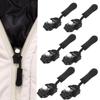 PEPONZ Zipper Repair Kit with Nylon Pull Tabs & Cords  Replacement Metal and Plastic Zipper Pulls for Sliding Teeth  Universal Screw Fix Removable Zippers for Bags, Garments & More_ (Pack of 20) view 1