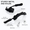 PEPONZ Zipper Repair Kit with Nylon Pull Tabs & Cords  Replacement Metal and Plastic Zipper Pulls for Sliding Teeth  Universal Screw Fix Removable Zippers for Bags, Garments & More_ (Pack of 20) view 3