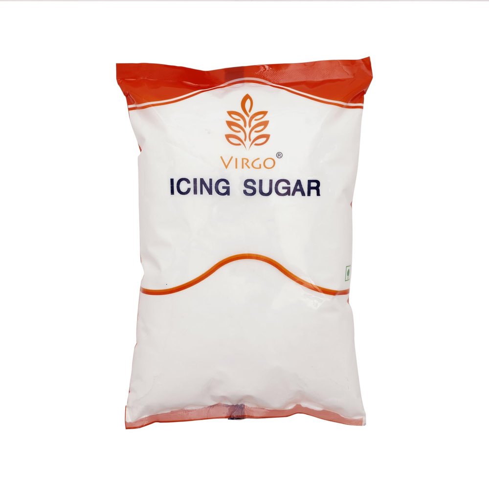 Virgo Icing Sugar, Ultra-Fine Powdered Sugar for Baking, Frosting, Glazing, Filling, Cake Decoration, Dusting, Thickening Cakes, Cookies & Desserts, Baking Decorative Icing Sugar, 1kg Pack