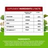360 Love Plant-Based Calcium Magnesium Zinc Supplement with Vitamin D3 & K2-7 | Bone & Joint Support | 60 Vegetarian Capsules | Daily Nutritional Support | With Essential Minerals & Vitamins view 2