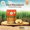 A TATA Product - Organic India Desi Khandsari Sugar (Unrefined Brown Sugar) 500 g Pouch view 4