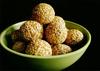 COCAME Pure Natural Jaggery White Till Balls | Sweet Seesame Seeds Balls | Healthy Nuvvula Laddu |bellam nuvvulundalu - (1000 Grams) view 2
