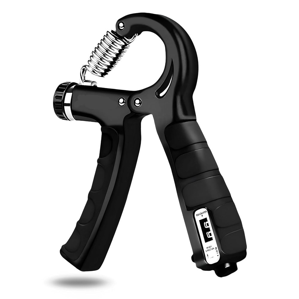 Smile Counter 10KG to 60KG Weight Adjustable Professional Counter Hand Gripper for Men & Women | Counter Hand Grip|Finger Exerciser | Power Gripper
