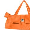 ATORSE Cat Grooming Restraint Bag Anti Bite Anti Scratching Nail Trimming Bathing Orange 57cmx27cm L|Pet Supplies|Cat Supplies|Grooming view 2