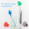 Caltero Toothbrush Head Cover, Portable Plastic Protective Clips for Travel, Bathroom, Camping, Multicolour, Pack of 2 (Pack of 10) view 3