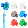 Caltero Toothbrush Head Cover, Portable Plastic Protective Clips for Travel, Bathroom, Camping, Multicolour, Pack of 2 (Pack of 08) view 1