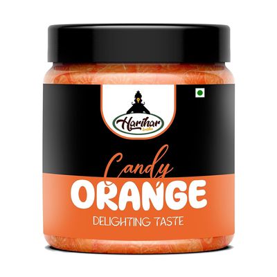 HARIHAR KRIDHA Orange Candy 600g | Narangee Toffee/Santra Goli | Orange Flavoured Candy | Khatti Meethi Candy For Kids