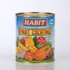 HABIT Fruit Cocktail in Sugar Syrup -850g x Pack of 1| Assorted Bite-Sized Fruits | Ideal for Cakes, Salads, Pies, Pastries, Puddings & Desserts | Ready-to-Use Fruit Mix view 1