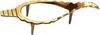 BUY N RELAX Decorative Brass Shankh Stand, Medium Size, Gold Finish, view 2