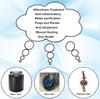 ASFAA ENTERPRISES : Organic Alum Stone,Fitkari,Phitkari for Skin Tightening & Water Purification,. Crystal White Stone Underarms Shaving. (Pack of 800GM) view 2