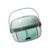 BNF Pill Box 4 Grids Waterproof Seal Pocket Travel Holder for Tablet Daily Pill Small Green |Health & Beauty | Health Care |1 Piece Pill Organizer view 1