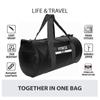 Amazing Comb Gym Duffel Bag with 700 ml Protein Shaker Bottle | Gym Bag l Gym kit for Men and Women | Gym Shaker | Protein Shaker | Fitness Bag | Sports Bag | Leak Proof Shaker | 20l Bag (Black) view 3