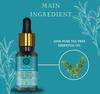 Advik Ayurveda Tea Tree Essential Oil for Face & Hair, 15ml | For Hair | For Acne view 2