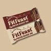FitFeast Dessert Protein Bar Variety Pack of 6 | 3 x Mocha Boost and 3 x Nutty Brownie | 12g Protein Bar without Added Sugar & No Artificial Preservatives | 50g Bar | As Seen on Shark Tank view 1