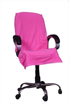 DANSHREE All Office Chair Towel (Pack of 2) (Pink, 30 * 60)