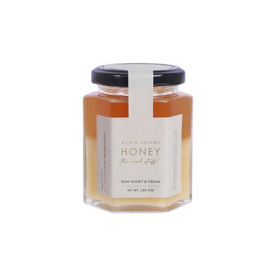 ARQ'S Raw Honey 100% Pure, Unprocessed Honey 240 GM