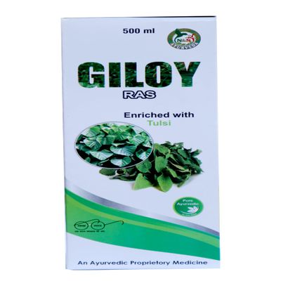 Nurthex- Giloy Juice With the Goodness of Tulsi, (500ml) Ayurveda Herbal Immunity booster
