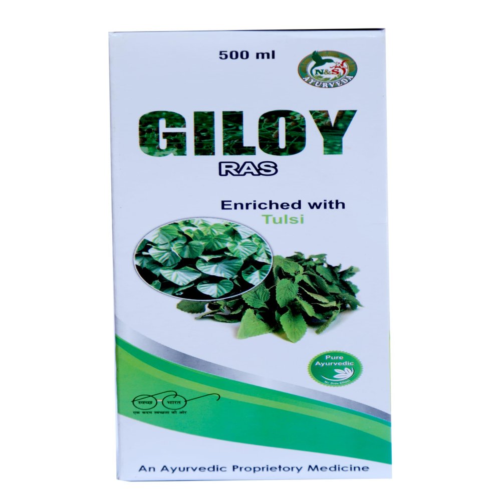 Nurthex- Giloy Juice With the Goodness of Tulsi, (500ml) Ayurveda Herbal Immunity booster