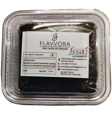 Flavvora Amritsari Aampapad(After-Meal Digestive Snack)(With Separate Masala) (Kala Khatta With Masala, 400gm
